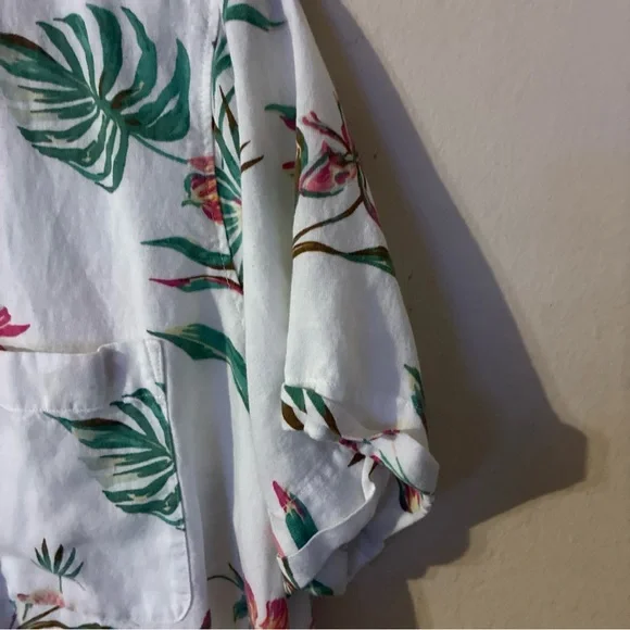 Levi's White Floral Men's Shirt - Picture 4 of 10